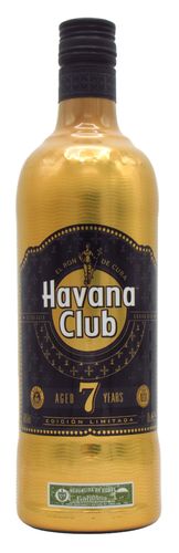 Havana Club 7 años ( 0,7l ) - limited edition GOLD 2021